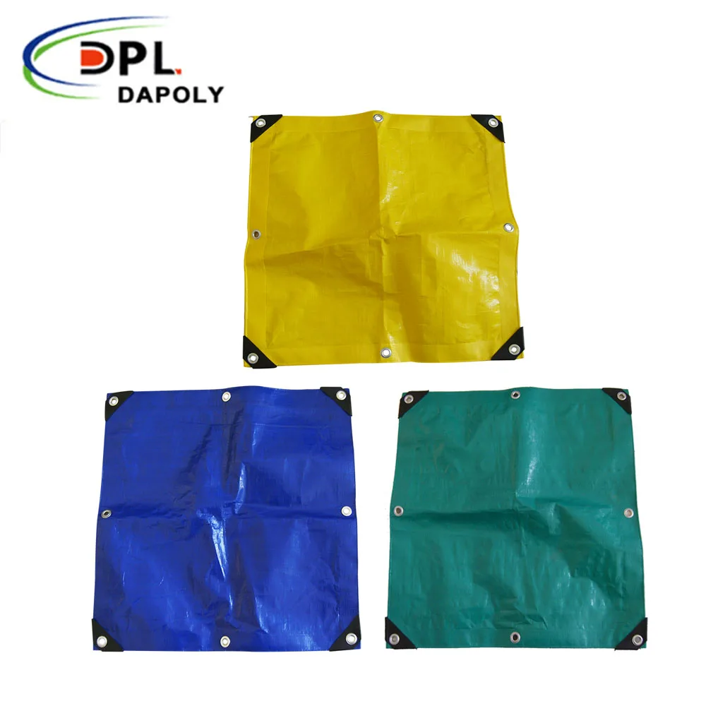 Dapoly customized factory price poly tarpaulin coated fabric laminated plastic fabric sheet