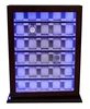 Wooden Wall Stand Display Watch Box with LED Light