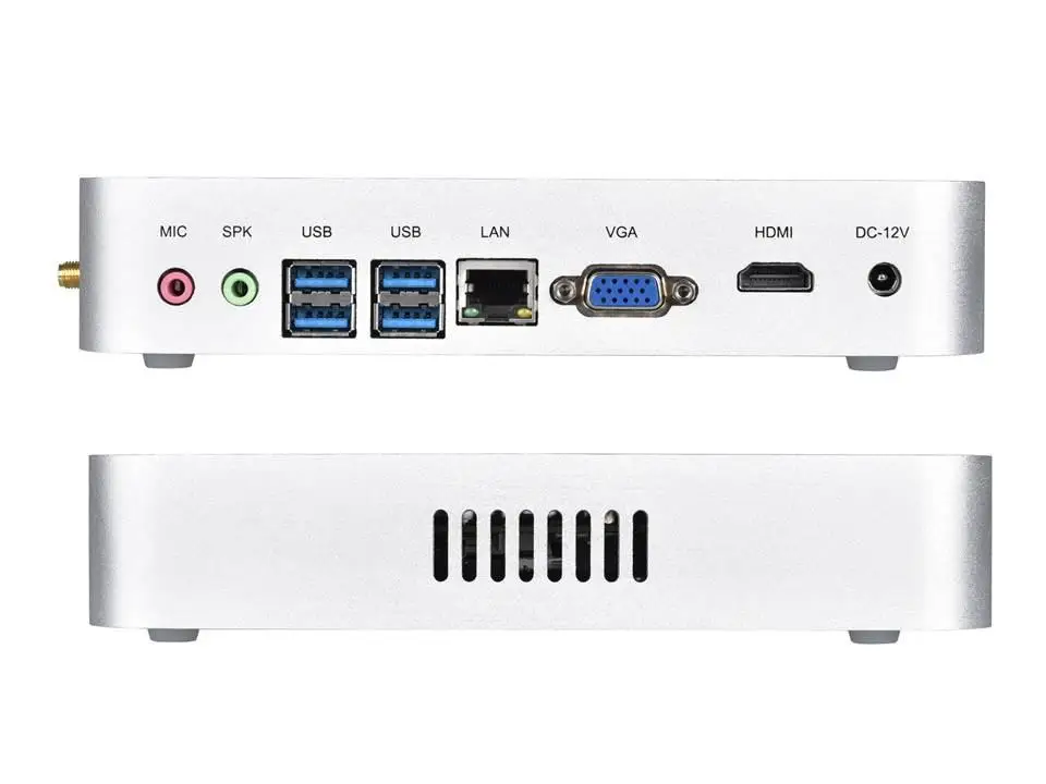 EGLOBAL Mini PC Dual Core Windows 10/Linux Intel HD Graphics 620 Intel Core i5-7200U Intel KABYLAKE office computer