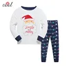 santa printing children christmas pajamas clothing images for kids home wear