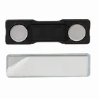 1 3/4 x 1/2 Blank Neodymium Magnetic Badge Name tag magnet