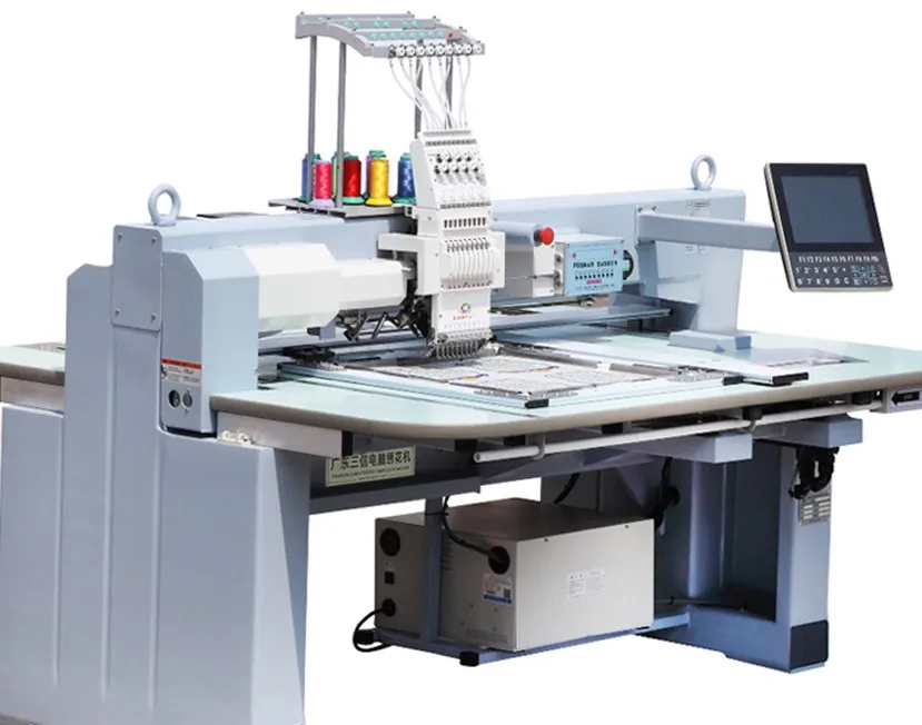 Computerized embroidery machine single head high speed machine with best prices