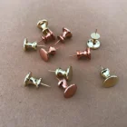 Golden Color Jumbo Push Pins In Pack of 10Pcs