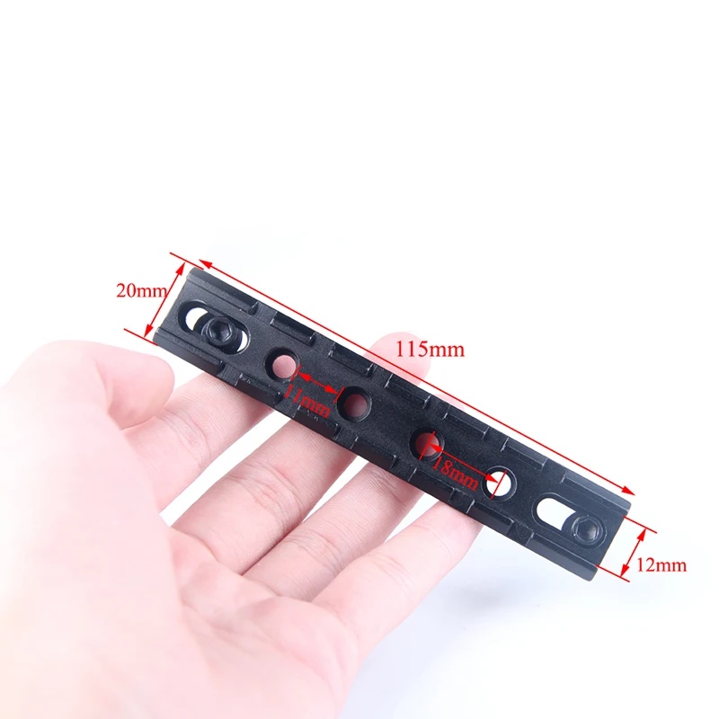 Airsoft Gun Scope Extent Mount Hunting Picatinny Weaver 20mm Standard Adapter Rail Mount Base and Wrench for Tactical Hunting Accessories RL1-0031 (8)