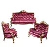 Classical Furniture For Home Baroque Golden Living Room Furniture Sofa Set