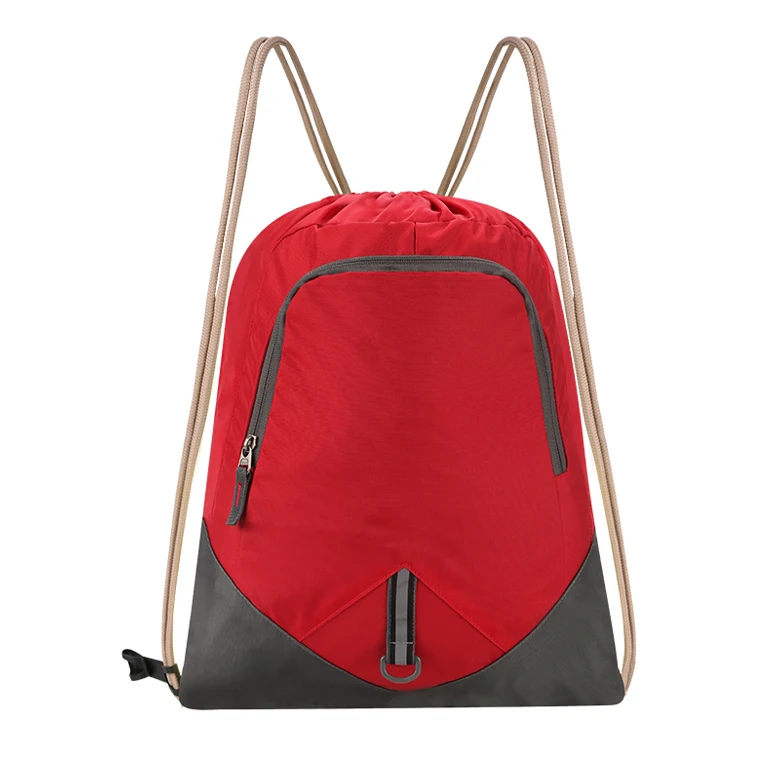 Lightweight Gym Sports Shoulder Backpack Drawstring Bag