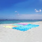 Promotional Quick Dry Sublimation Logo Digital Printed Custom Microfiber Bath Towel