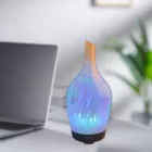 100ML Auto Off Ultrasonic Diffuser LED Colorful Night-Ligting Aroma Mist Maker