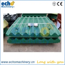 high quality KPI&JCI movable jaw plate for mobile jaw crusher