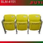 BLM-4151 cadeira do estádio de futebol de plástico ao ar livre proteção uv-dobrado assentos arena