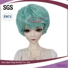 Factory supply hot sale synthetic short straight BJD doll hair wigs