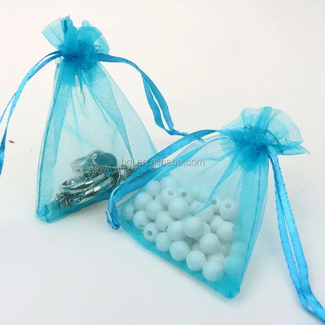 china organza gift bag red