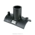 HDPE plastic pipe saddles joint gas fused straight saddle clamps