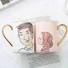 Bride and Groom Design Ceramic Color Change Wedding Souvenirs