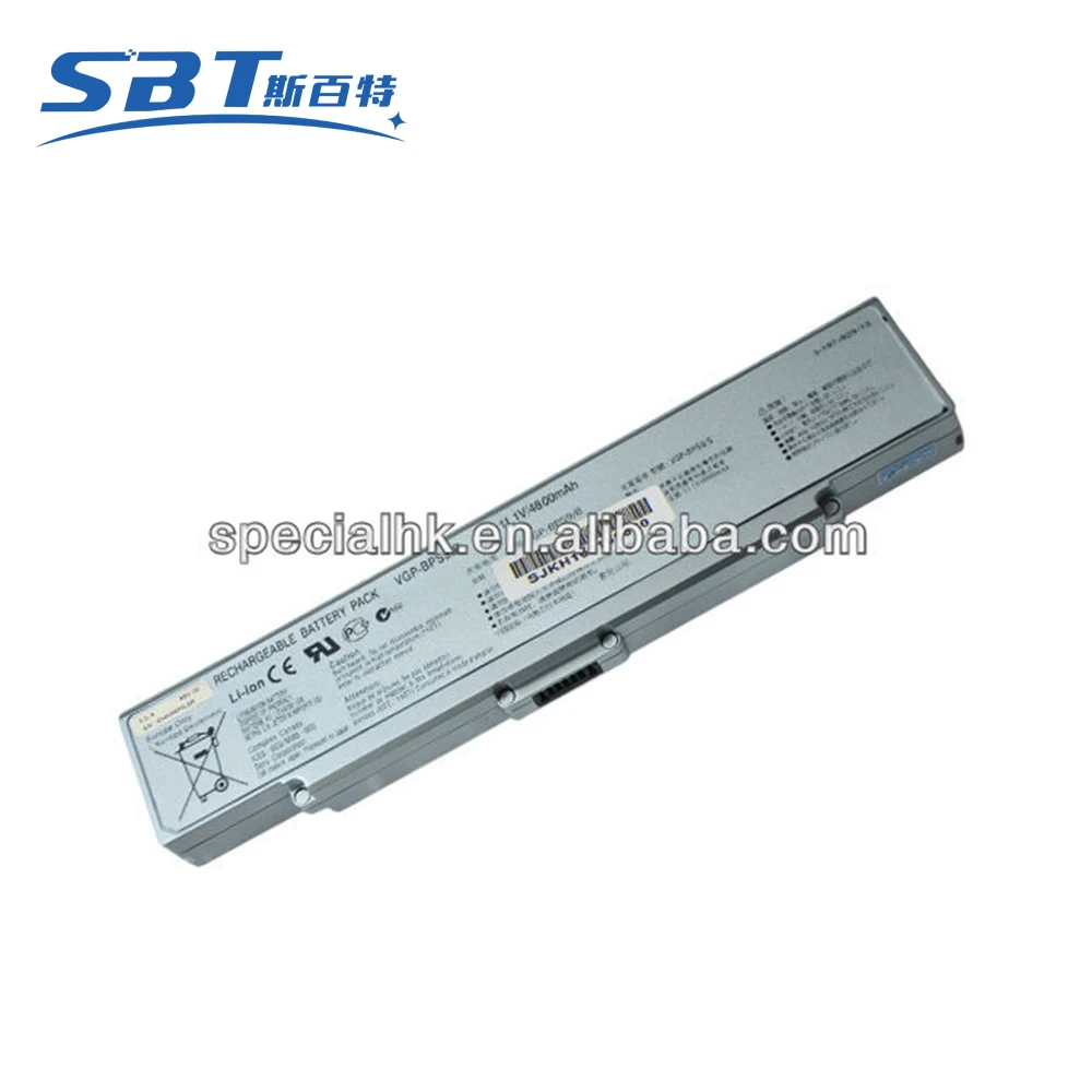 laptop battery for sony vgp-bps9 for 11.1v 4800mah VGP-BPS9/S Laptop silver  color 6cell, View laptop battery for sony vgp-bps9, OEM Product Details  from ...