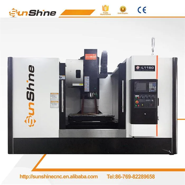 Sunshine S1160 Precision Vertical Cnc Milling Machine Price 5 Axis