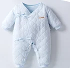 Wholesale OEM pure cotton newborn sleepwear pajama lounge wear baby clothing romper onesie jumpsuit