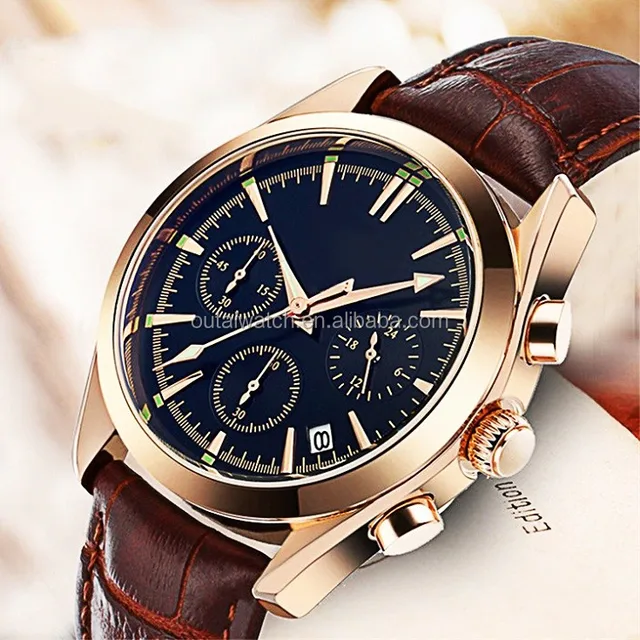 working oem custom brand logo fashion luxury mens watches