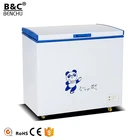Wholesale Price Sliding Door Horizontal Chest Freezer / Deep Chest Refrigerator for Ice Cream