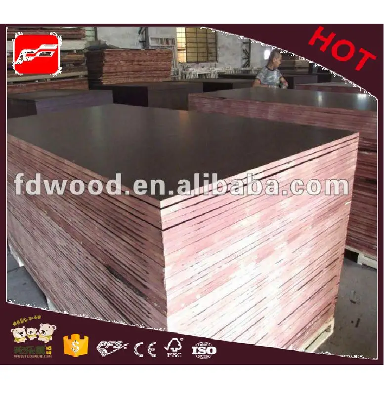 Phenolic Black Film Faced Plywood Board,Marine Plywood,Waterproof Film