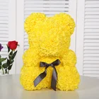 Blue Rose China Factory Tiffany Blue Foam Rose Artificial Flower Foam Flower Foam Rose Teddy Bear