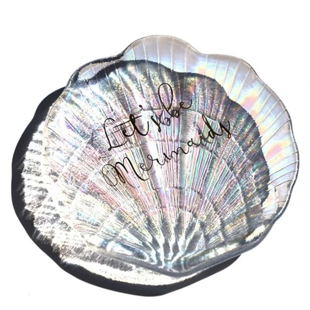 seashell shaped paper plates