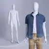 Cheap white full body standing plastic male mannequin man for sale