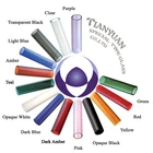 Factory direct sales friendly Borosilicate glass colored tubes manufacturer