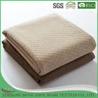 High quality kantha airline thin blanket microfiber filling fabric cotton quilt