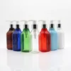 200Ml White Color Custom Empty Cosmetic Plastic shampoo Lotion Bottle