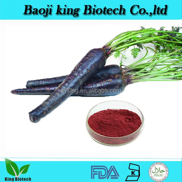 natural food colorant black carrot powder