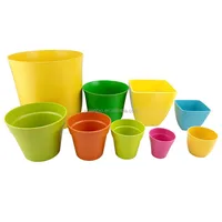 Tree Plant Holder Bamboo Pot Home