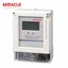 Single phase prepaid smart electricity meter with prepayment vending system