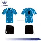 Rugby OEM Wholesale Sportswear Sublimation Team Set Wholesale Cheap Plain Rugby Jersey and Shorts