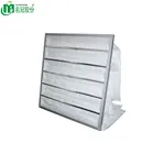 Long working life high dust capacity air filter pocket filter F5 F6 F7 F8 F9 bag filter