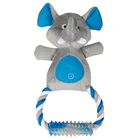 chow-chow cheap animal dog plush toys squeaker
