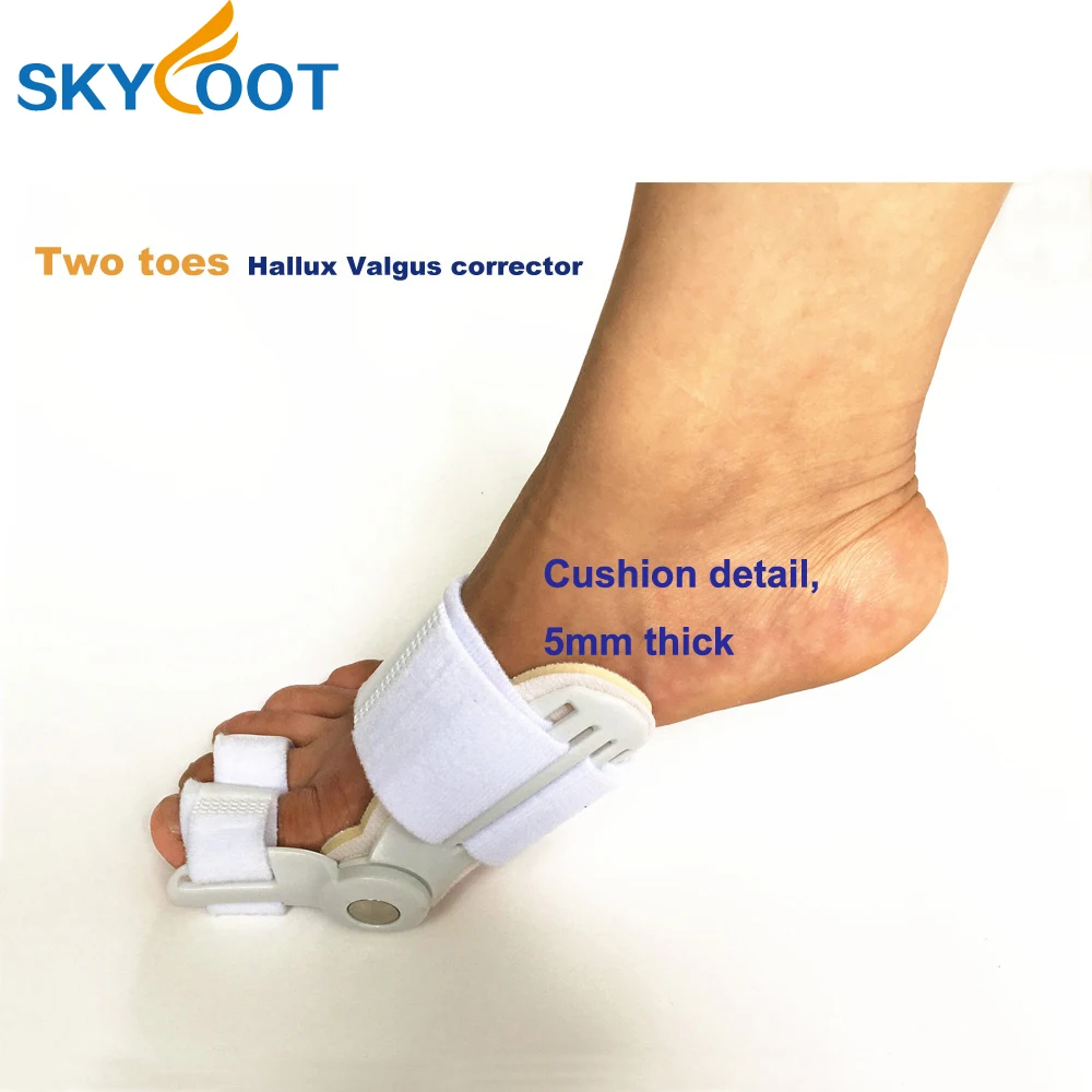 Two Toes Hallux Valgus Corrector For Day And Night Use