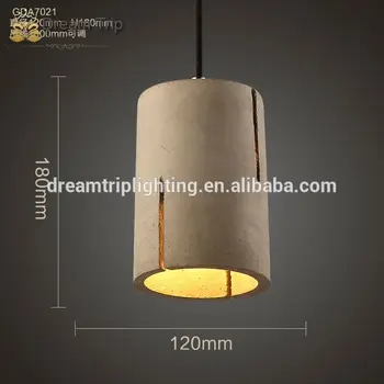 New Handmade Concrete Material Ceiling Fixtures Lamp Light Pendant Lighting Diy Buy Handmade Pendant Lights Handmade Pendant Lights Handmade Pendant