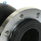 HuaYuan Fittings Flange Type 90 Degree Bend Flexible Rubber Elbow Expansion Pipe Fittings Joint