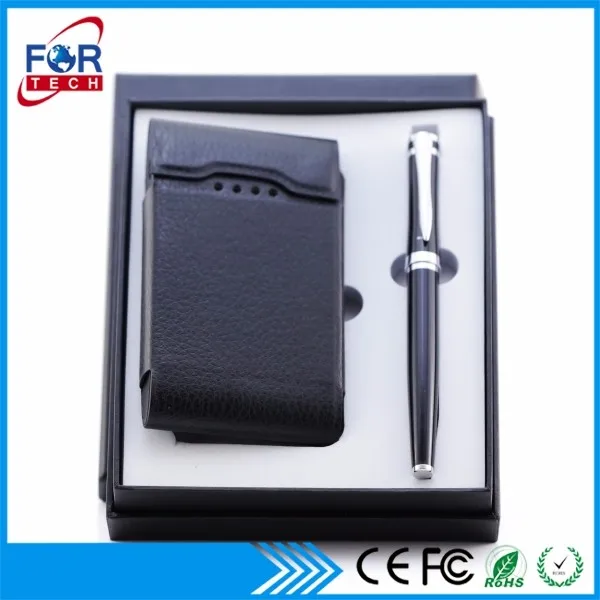 promotional custom logo business key chain and pen, power banks