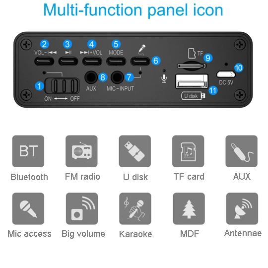 KINGNEED S409 music min wooden bluetooth speaker - ANKUX.COM
