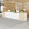 wholesale manufacturer business front counter white office reception wood computer desk