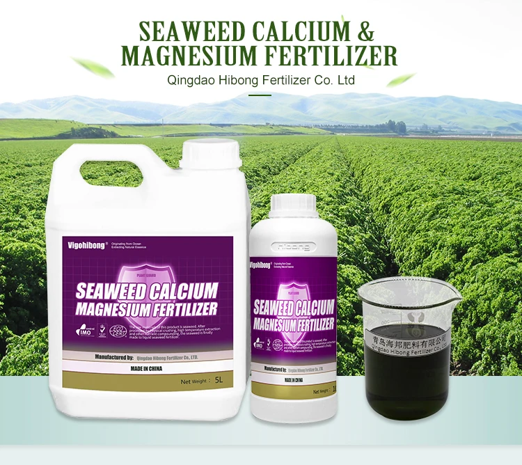 VigoHibong Seaweed Micronutrient Fertilizer, Seaweed Ca & Mg Fertilizer