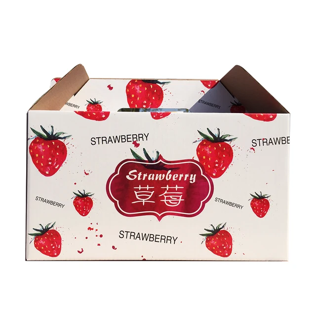 n014 5 layer cardboard paper fruit suitcase gift corrugated box