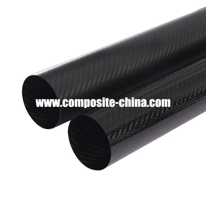 3k twill carbon tube
