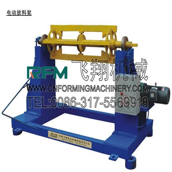 steel coil manual decoiler machine for sale