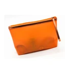 Travel jelly PVC material transparent Cosmetic pouch