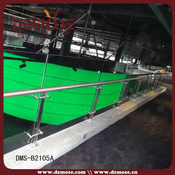 Glass standoff hardware stainless steel sign glass standoff bracket for glass