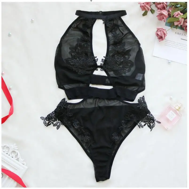 Transparent Mesh One Piece Bodysuit Women Lingerie Sexy Hot Buy Women