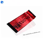 High quality free sample factory cheap price brand logo private fashion designer T shirt woven custom garment clothing label